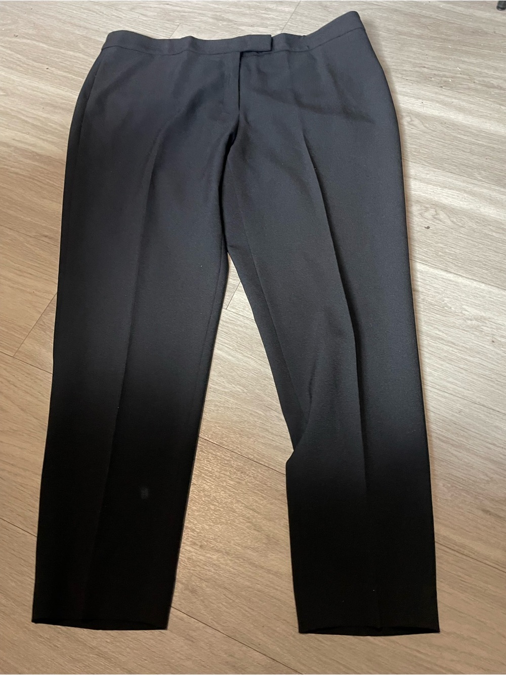 Anne Klein Black Tailored Dress Trousers